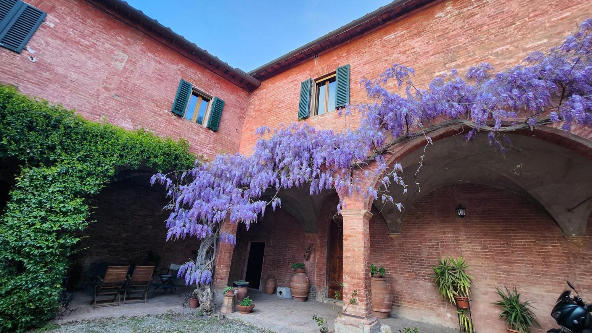 Al Glicine Di Sant'Abondio Villa Siena Exterior foto